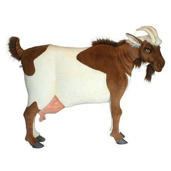 White Turkish Goat Stuffed Animal Hansa main image 0