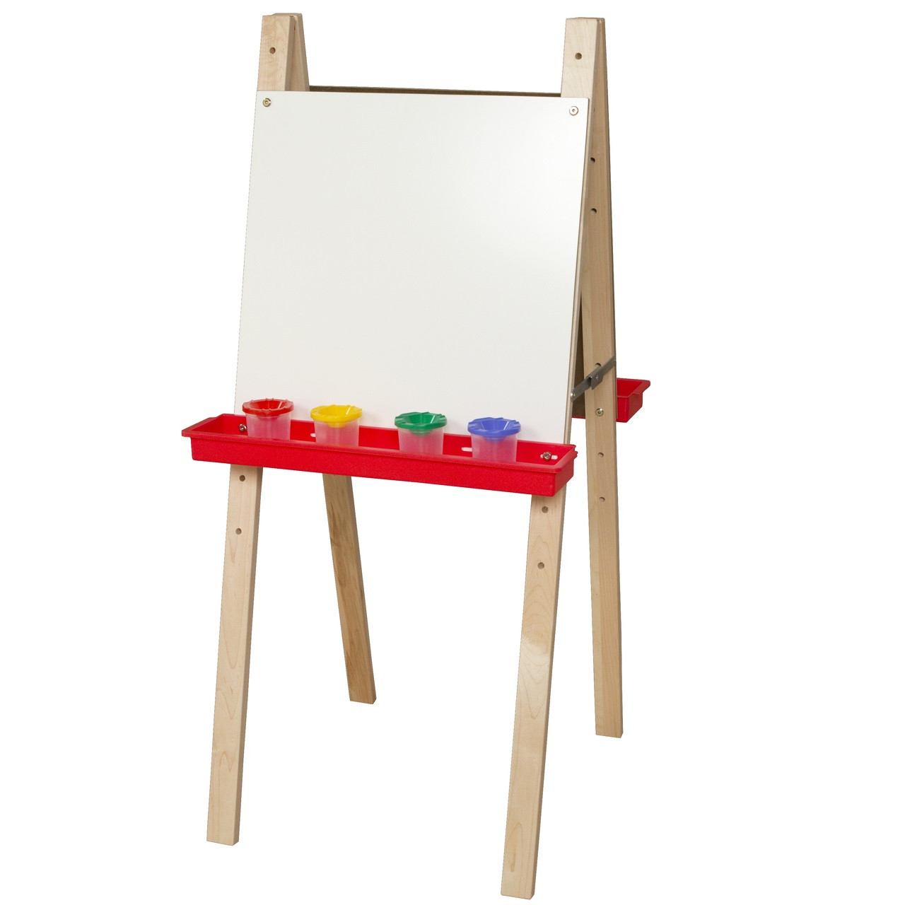 Wood Designs Double Adjustable Easel with Markerboard