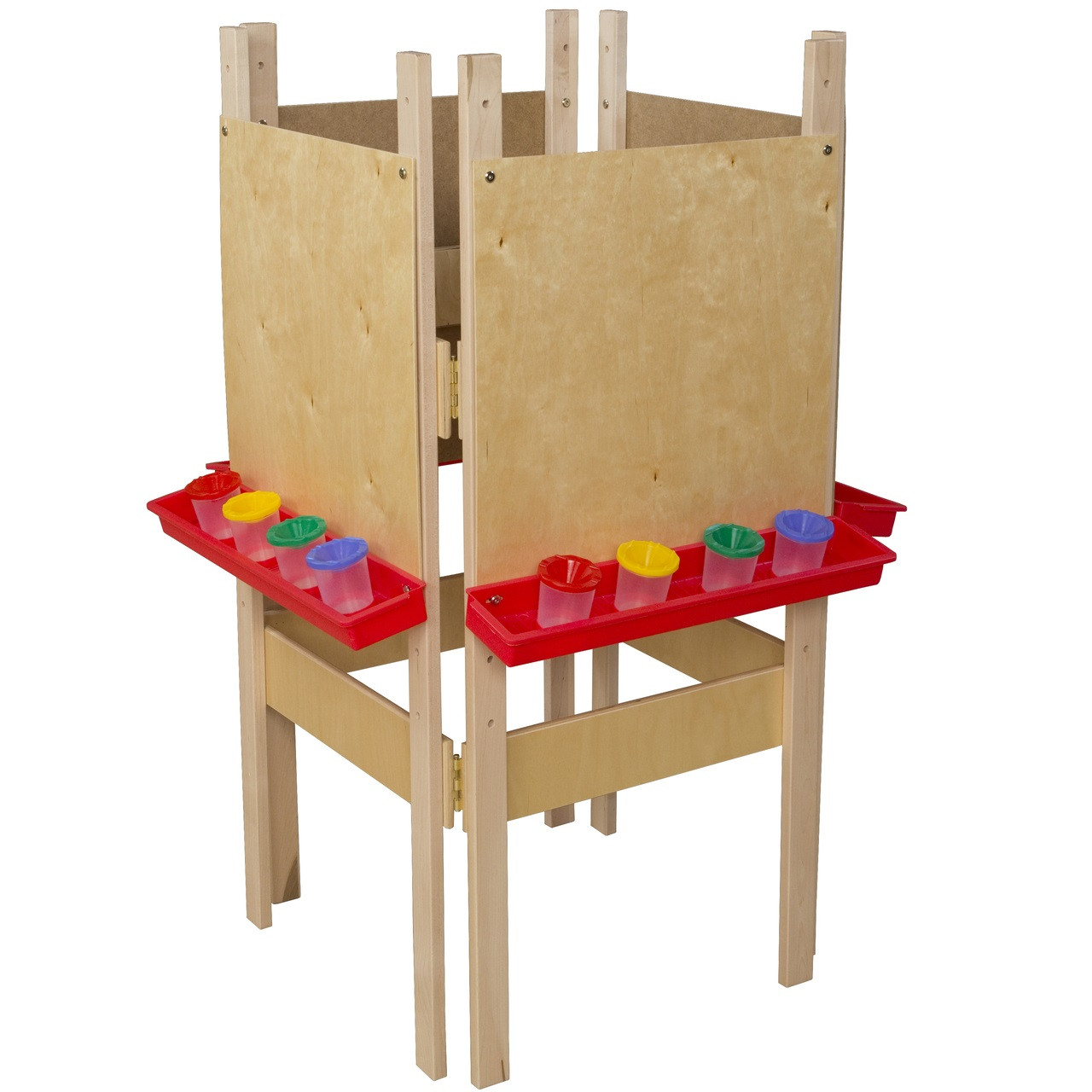 Wood Designs 19100 4-Sided Adjustable Easel with Plywood