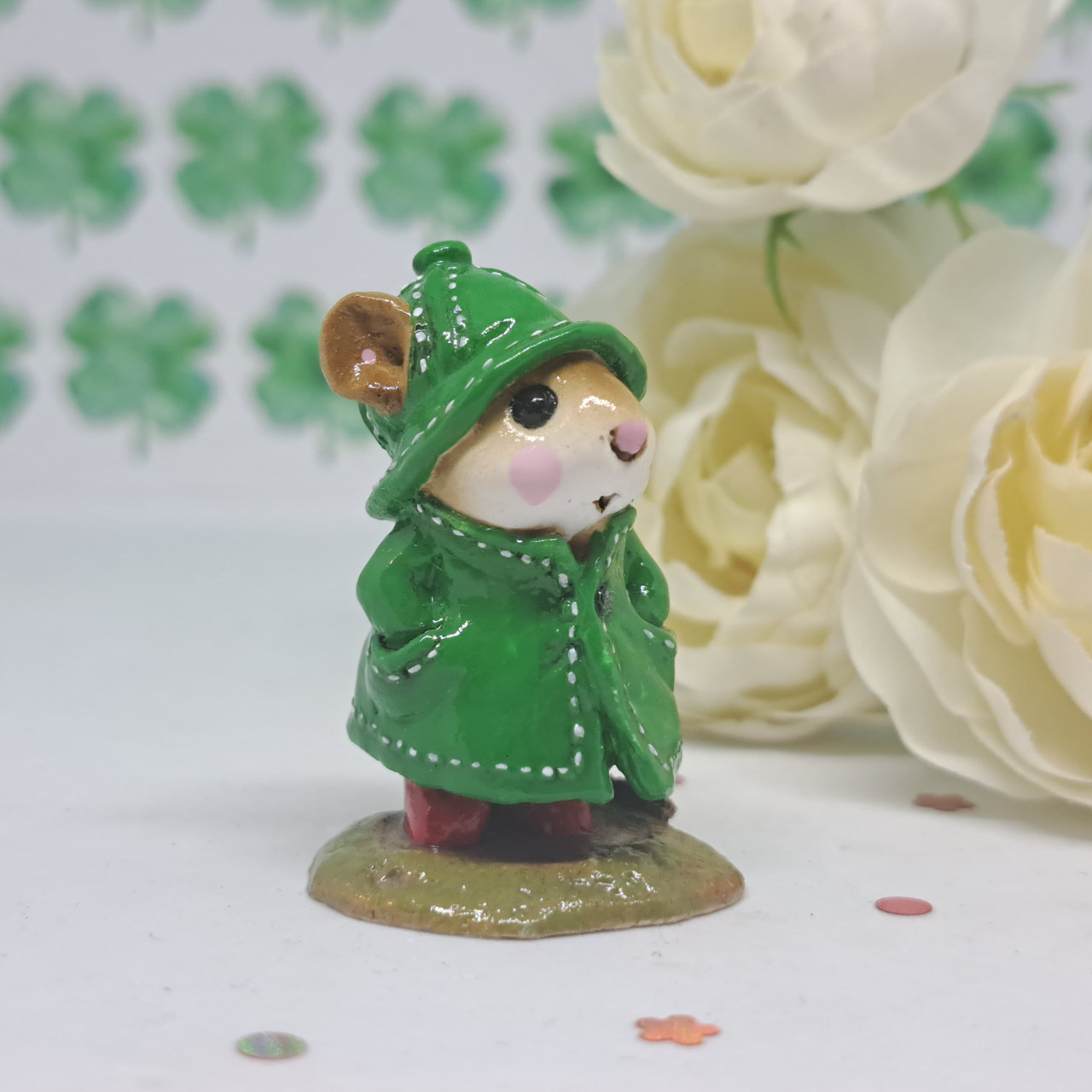 その他 wee forest folk Wee Forest Folk Miniatures AH-01 - Scrabble I (Green
