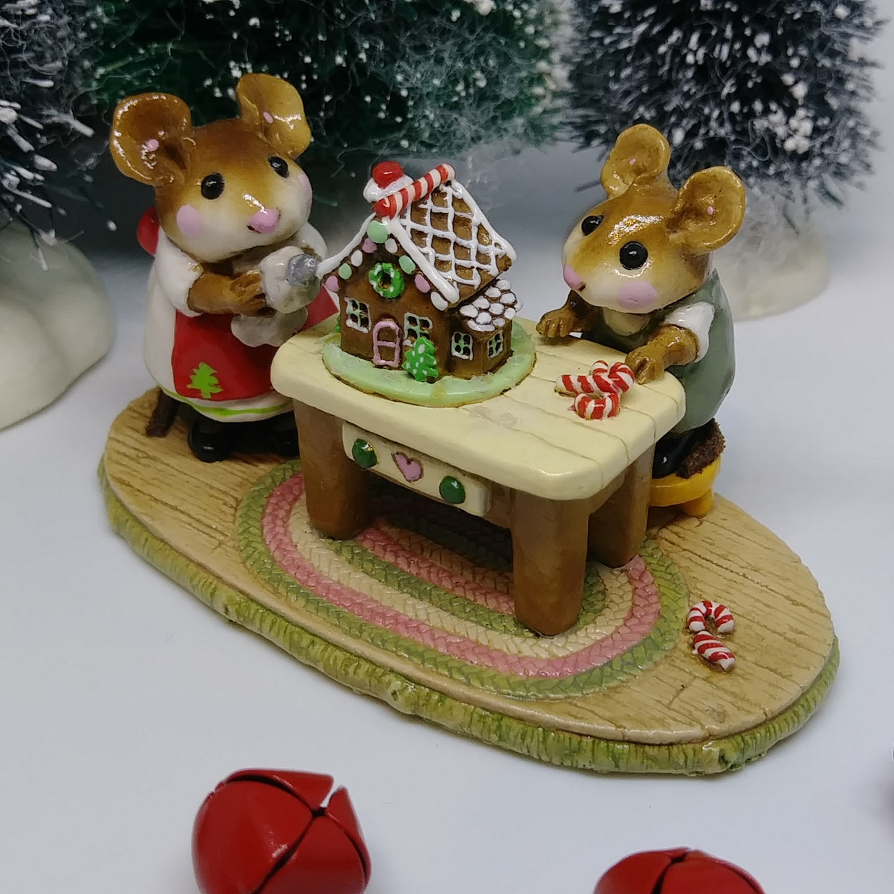 Wee Forest Folk Miniatures M-227 - Home Sweet Home (White