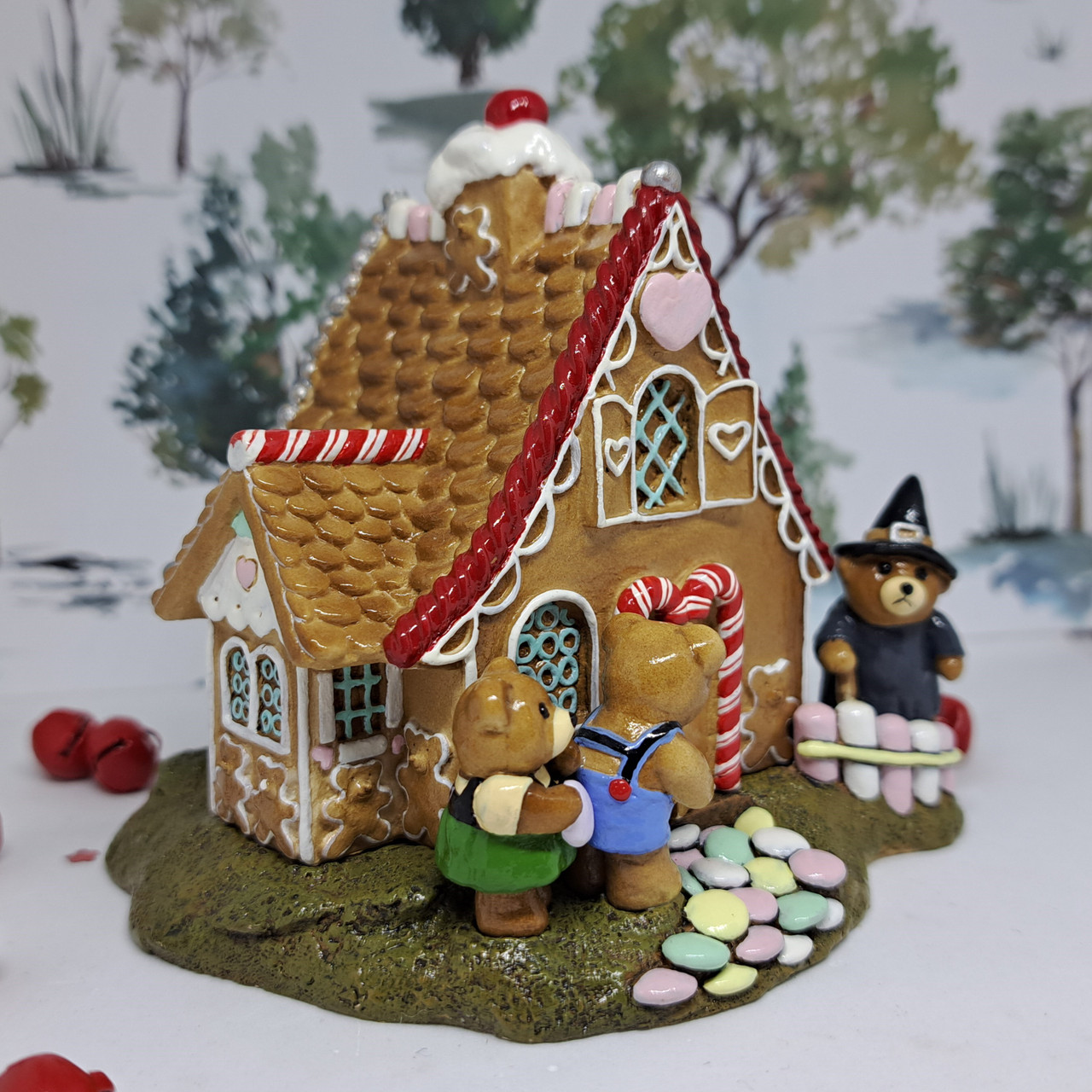Wee Forest Folk Miniatures T-11 - Hansel & Gretel Bears at the