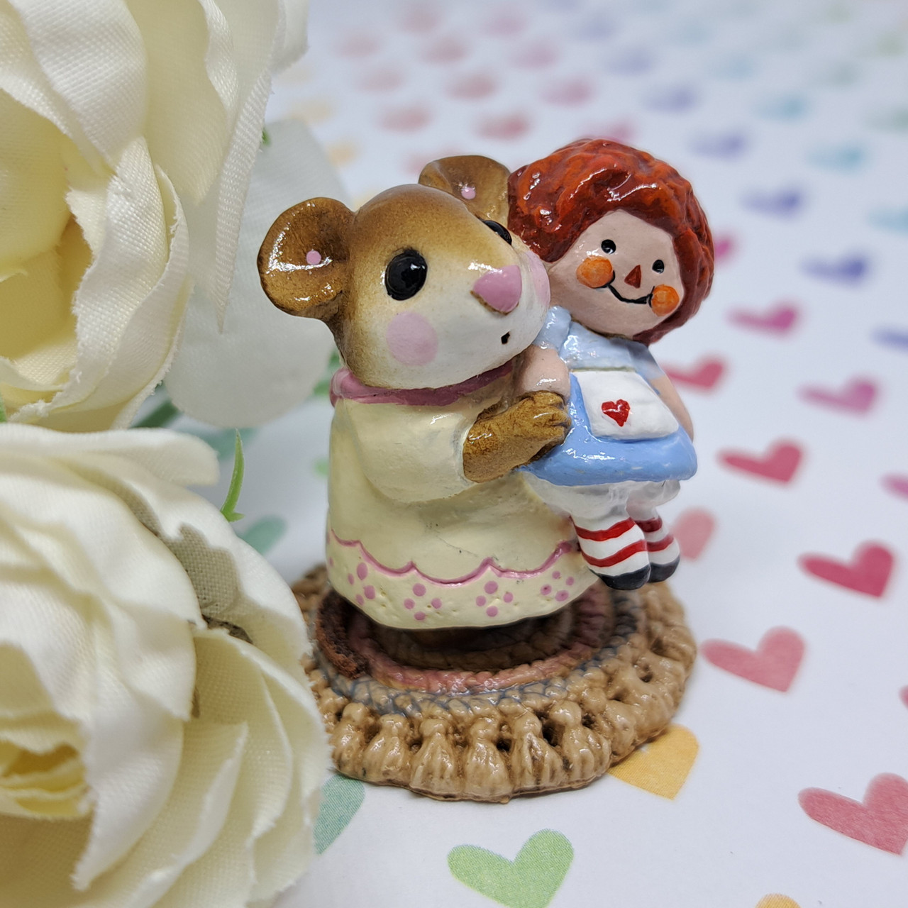 Wee Forest Folk Miniatures M-070 - Me & Raggedy Ann - Endeavour Toys