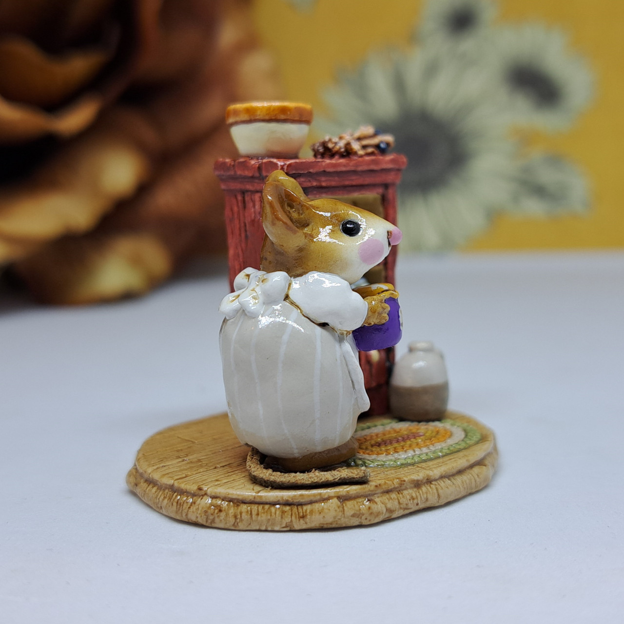 Wee Forest Folk Miniatures M-256 - Jenny's Jams & Jellies (Taupe