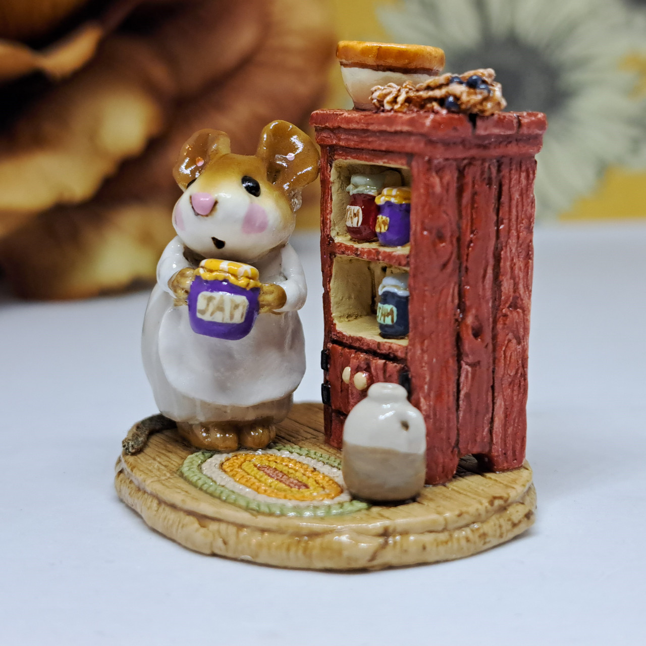 Wee Forest Folk Miniatures M-256 - Jenny's Jams & Jellies (Taupe