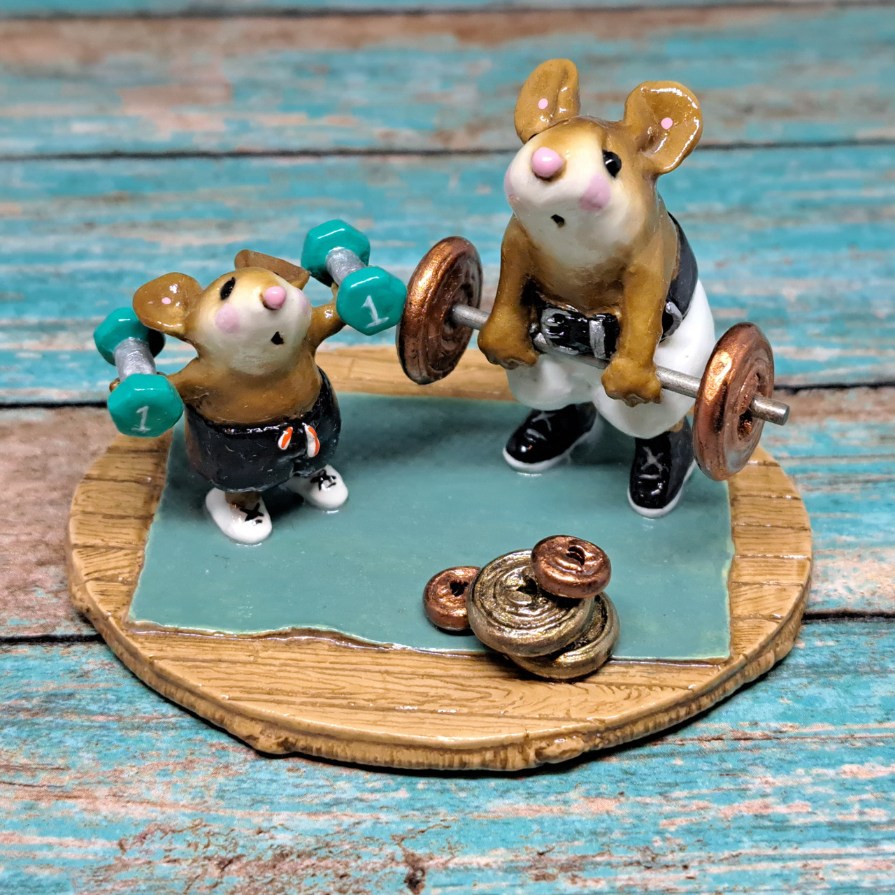 Wee Forest Folk Miniatures MS-24 - Gym Pals - Endeavour Toys