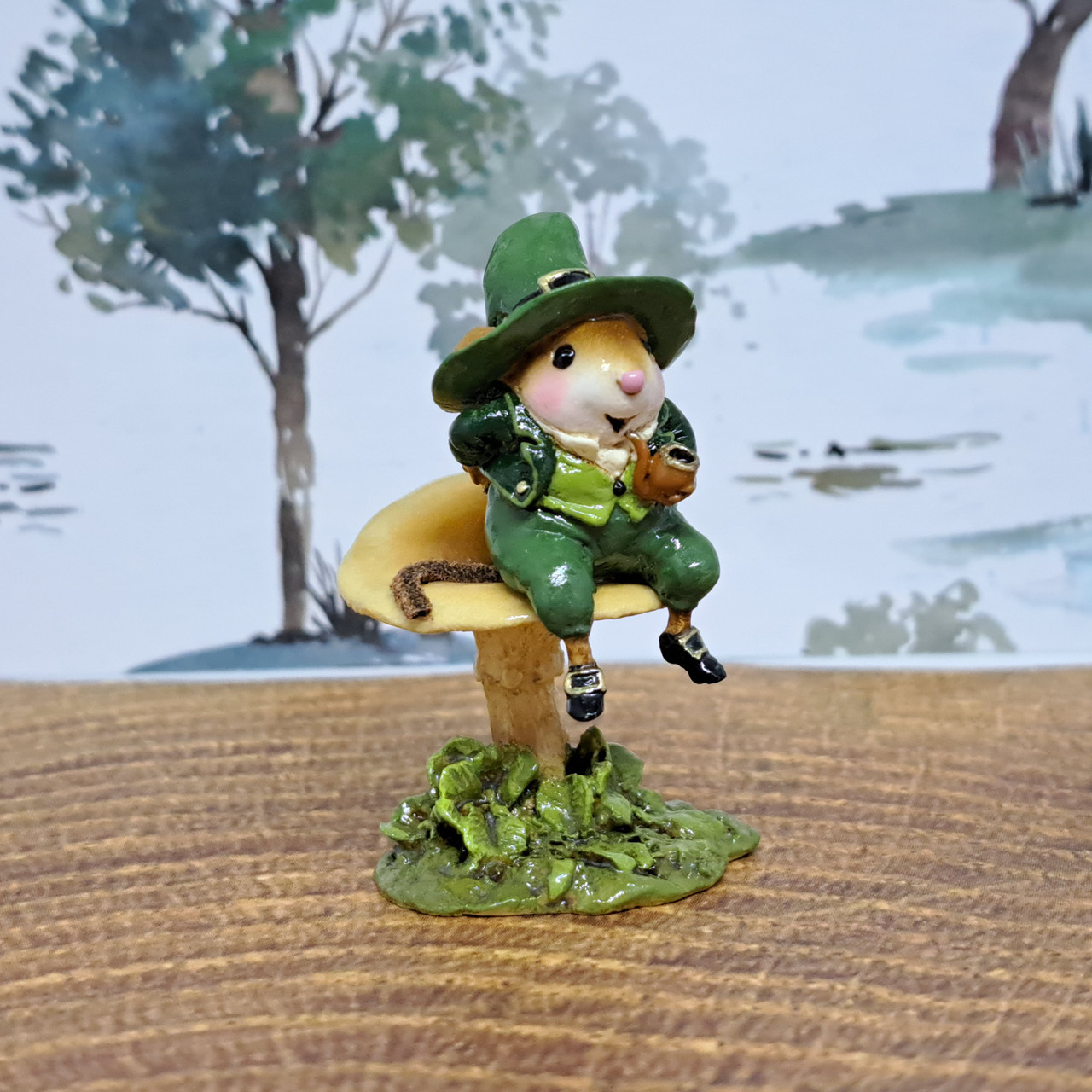Wee Forest Folk Miniatures M-406 - Wee Leprechaun - Endeavour Toys