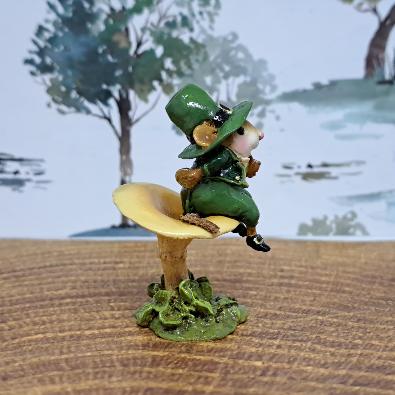 Wee Forest Folk Miniatures M-406 - Wee Leprechaun - Endeavour Toys
