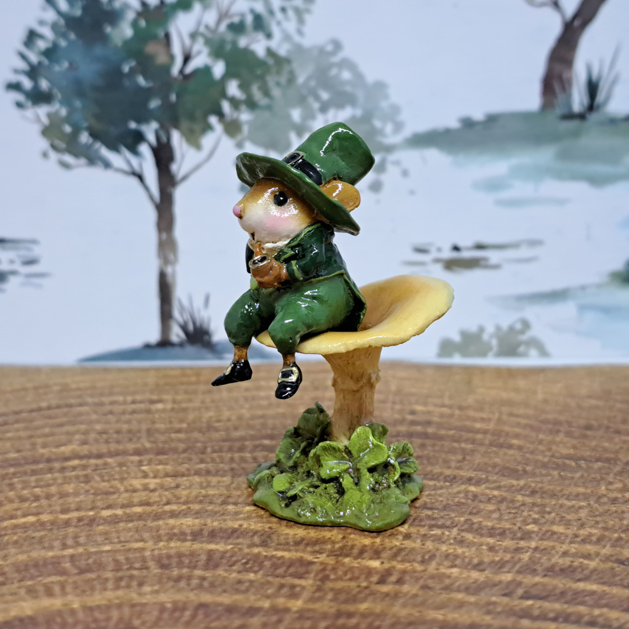Wee Forest Folk Miniatures M-406 - Wee Leprechaun - Endeavour Toys