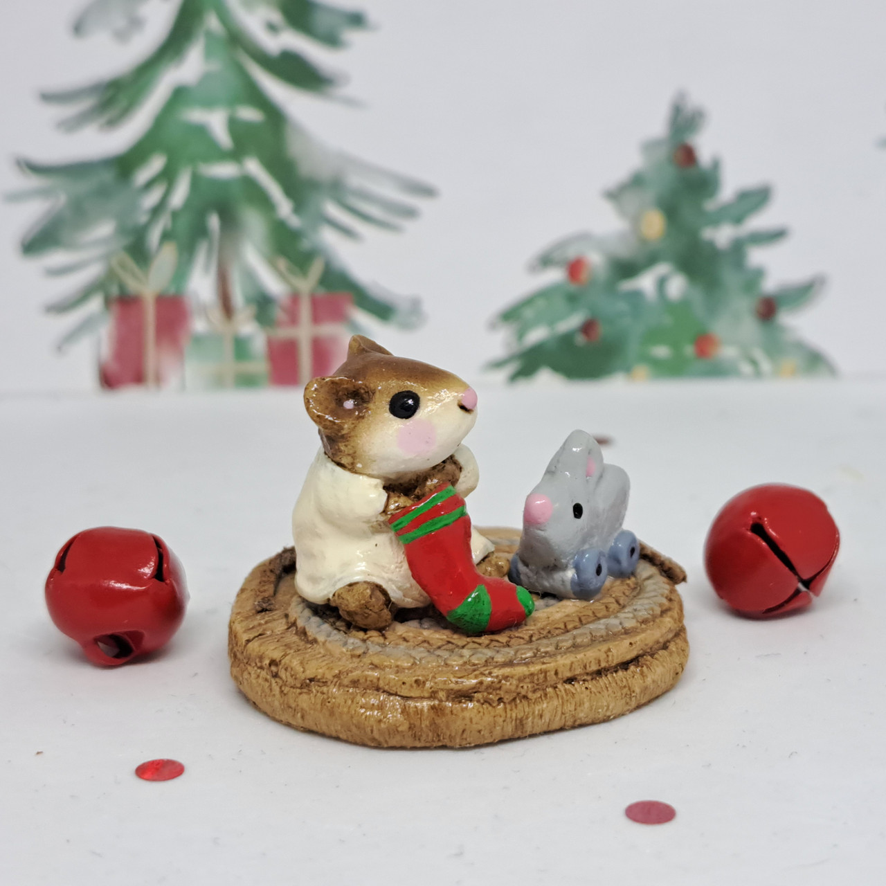Wee Forest Folk Miniatures M-093 - First Christmas - Endeavour Toys
