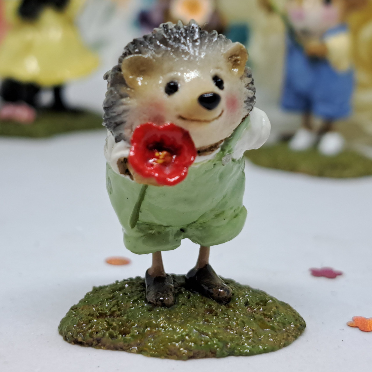 Wee Forest Folk Miniatures FB-2 - Hedgehog - Endeavour Toys