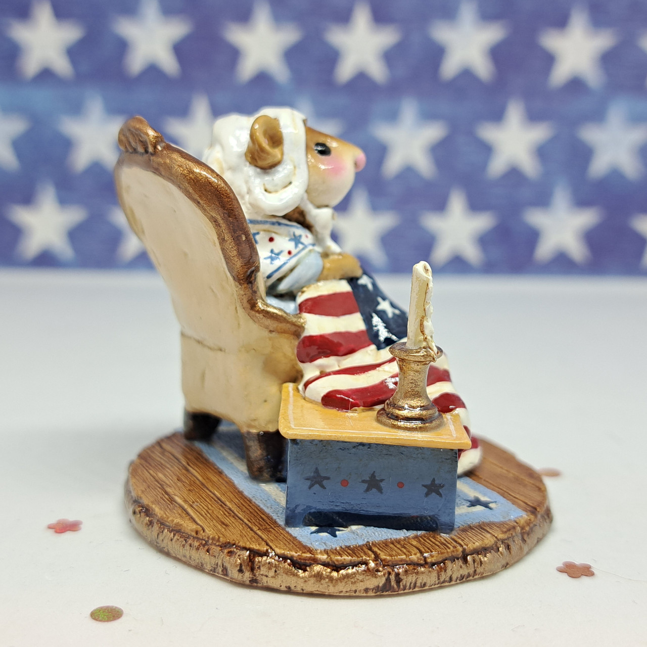 wee forest folk スター　ライト Wee Forest Folk Miniatures CM-2s - Sarah's Stars & Stripes