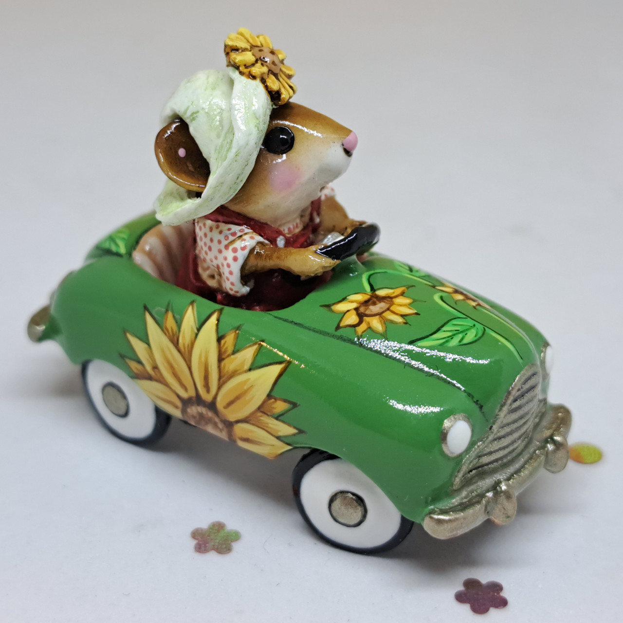 Wee Forest Folk Limited Edition M-270s4 - Summer Sunflowers Pedal