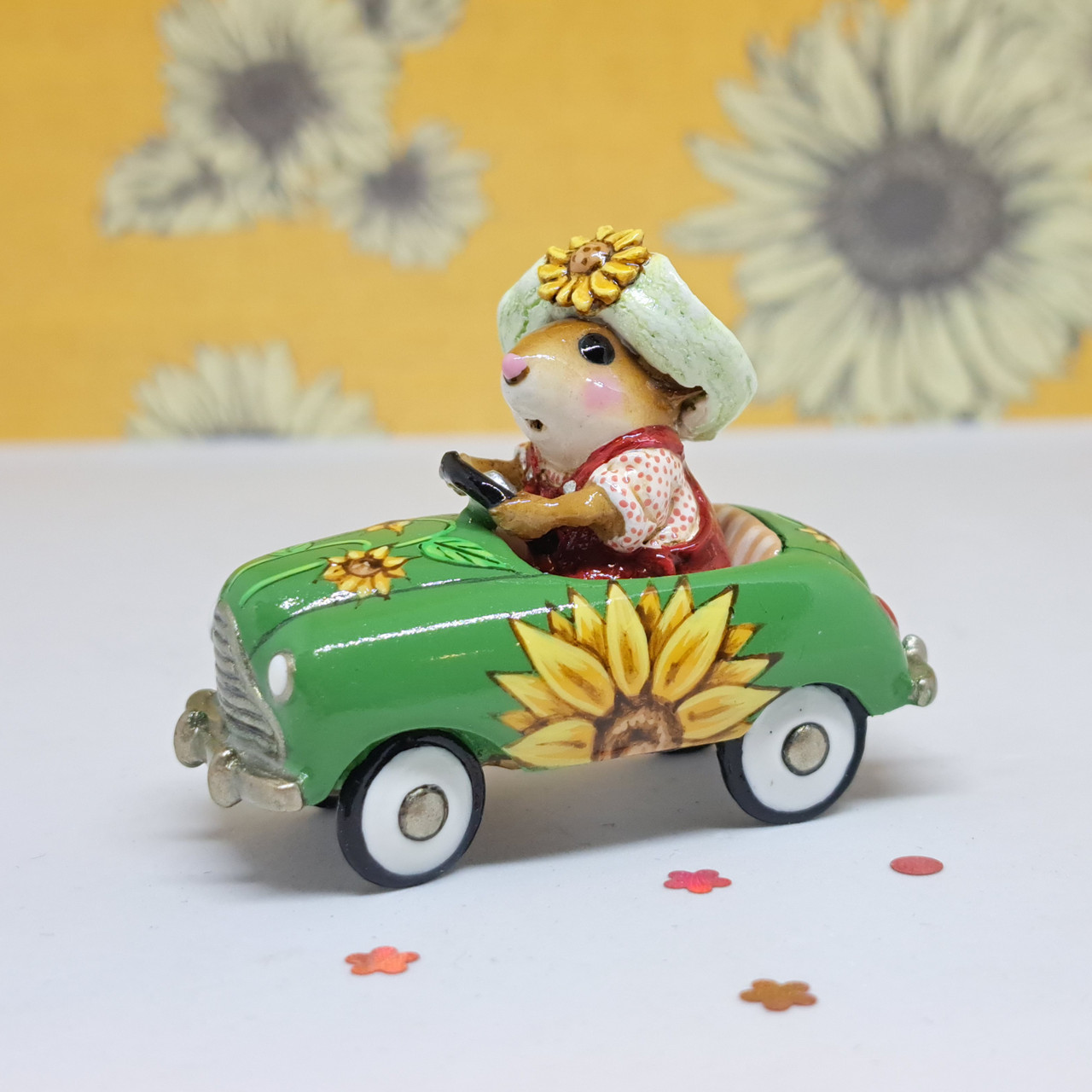 Wee Forest Folk Limited Edition M-270s4 - Summer Sunflowers Pedal