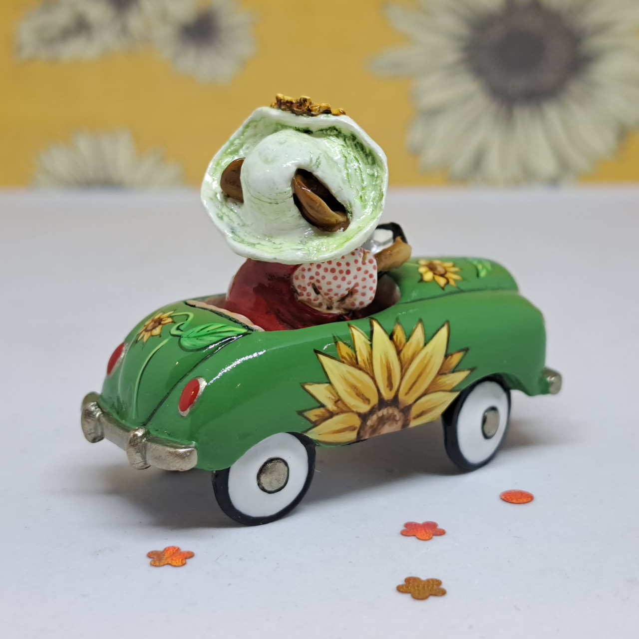 Wee Forest Folk Limited Edition M-270s4 - Summer Sunflowers Pedal