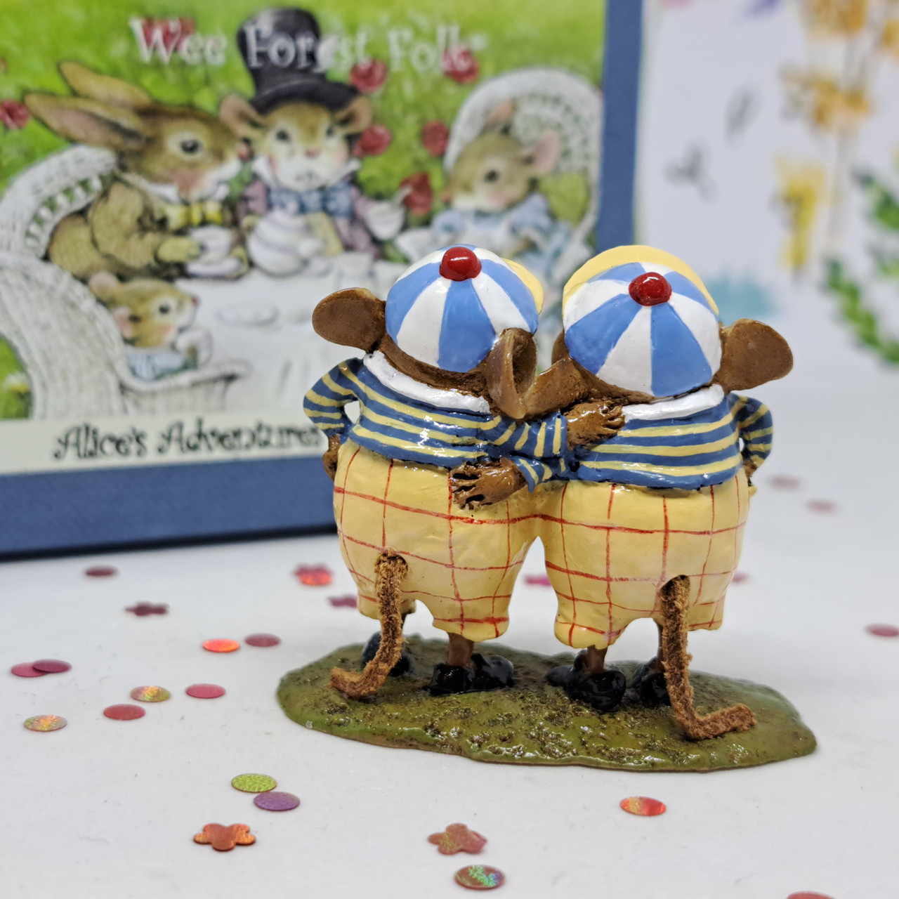 Wee Forest Folk Limited Edition Alice in Wonderland 6-Piece Set