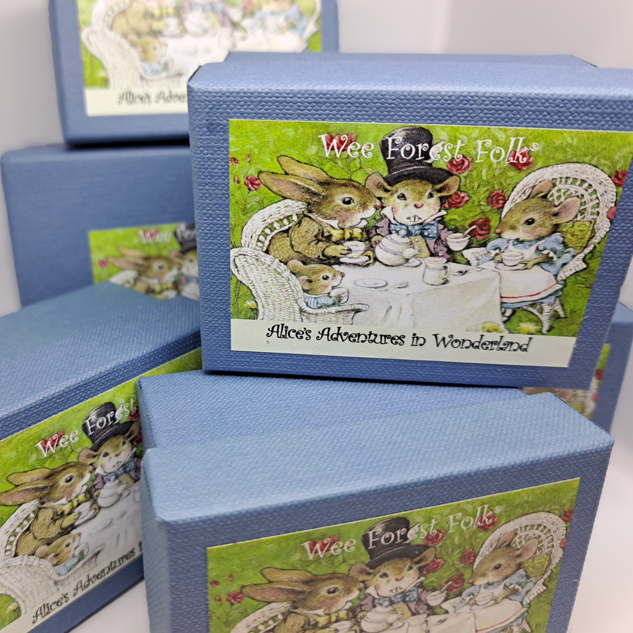 Wee Forest Folk Limited Edition Alice in Wonderland 6-Piece Set
