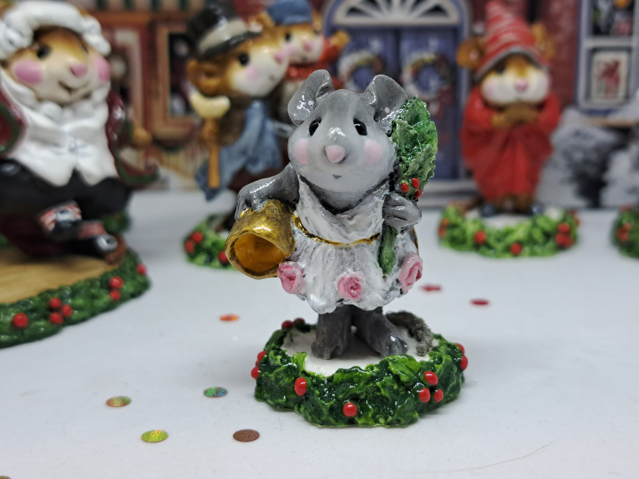 Wee Forest Folk Miniatures Christmas Carol 7-Piece Set - Endeavour