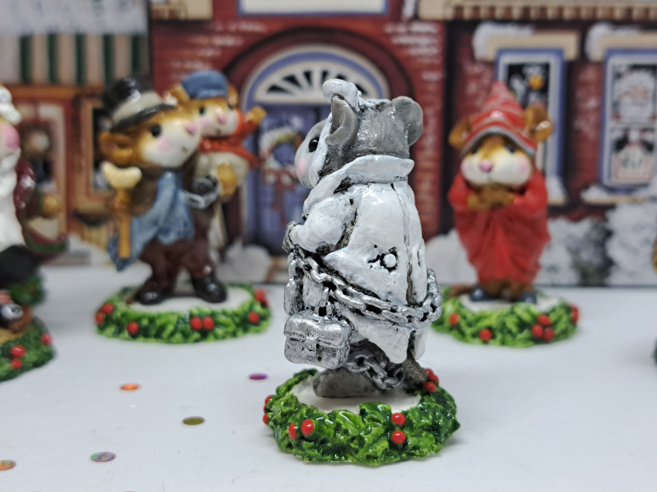 Wee Forest Folk Miniatures Christmas Carol 7-Piece Set - Endeavour