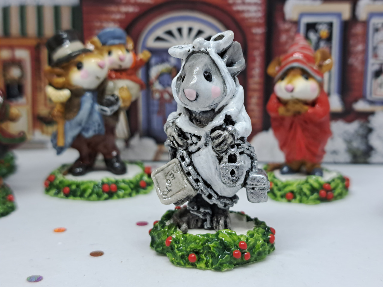 Wee Forest Folk Miniatures Christmas Carol 7-Piece Set - Endeavour