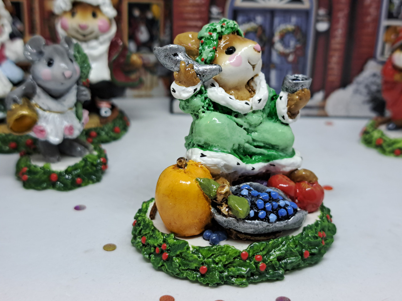 Wee Forest Folk Miniatures Christmas Carol 7-Piece Set - Endeavour