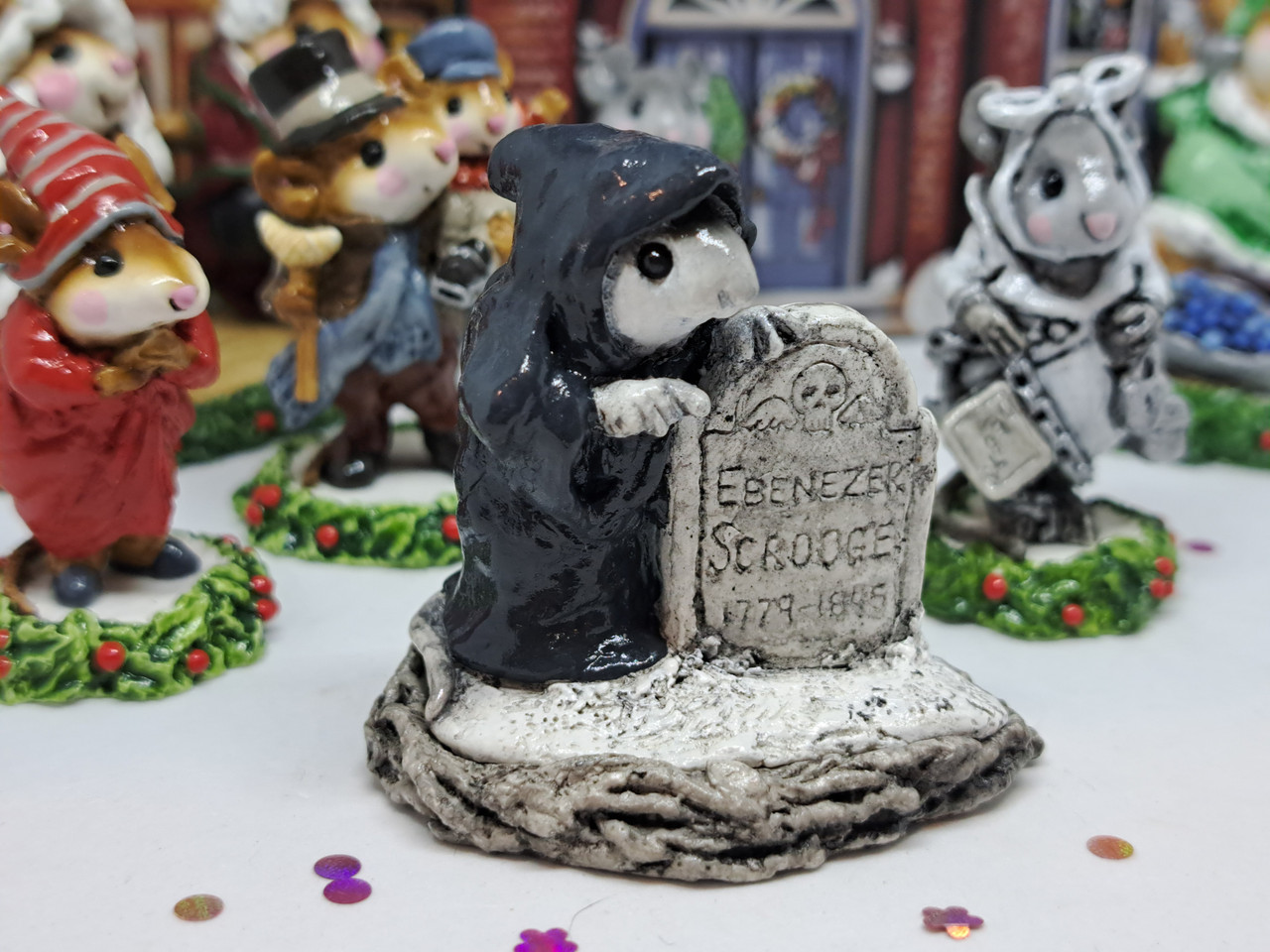 Wee Forest Folk Miniatures Christmas Carol 7-Piece Set - Endeavour