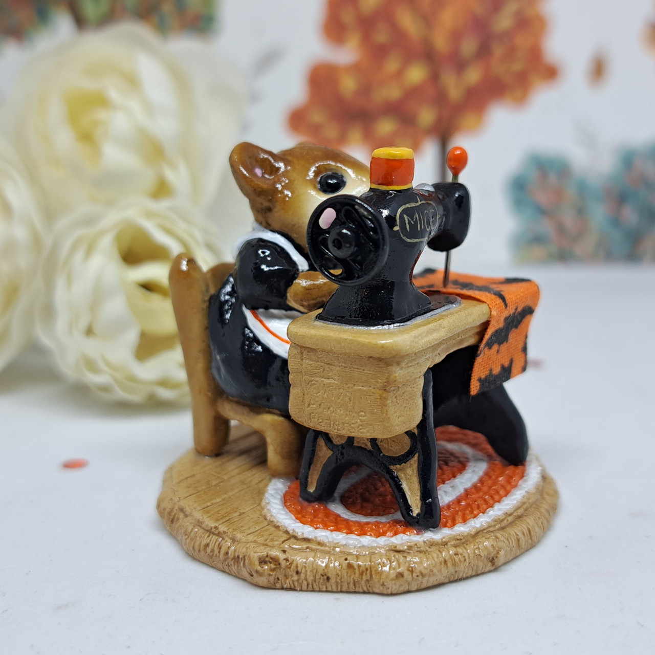 Wee Forest Folk Special M-040 - Miss Bobbin (Halloween