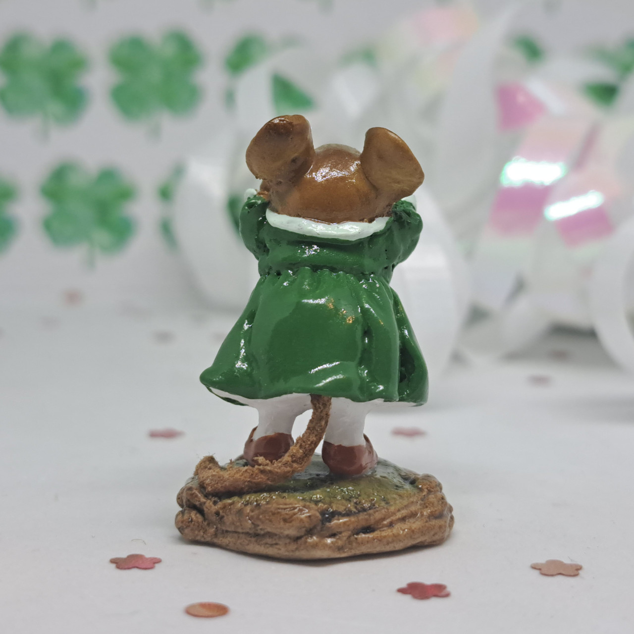 Wee Forest Folk Limited Edition M-276 - No Peeking (Green w