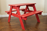 Little Colorado Child's Picnic Table - Red