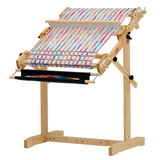 Flip Folding Rigid Heddle Weaving Loom with Flip Loom Trap