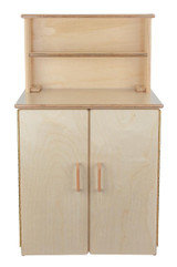 Classic Wooden Play Kitchen Deluxe Hutch