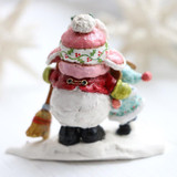 Wee Forest Folk Miniatures TM-9 - Frosty Friends Back View