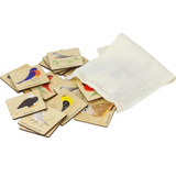 Birds Memory Tiles by Maple Landmark