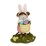 Wee Forest Folk Miniatures M-719a - Hoppy Easter Girl