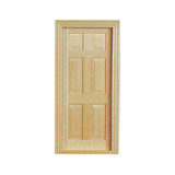 6-Panel Dollhouse Interior Door