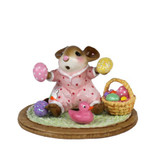 Wee Forest Folk Miniatures M-595pk - Baby's First Easter (Pink)