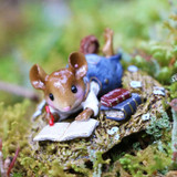 Wee Forest Folk Miniatures M-410 - Meadow Musings (Blue)