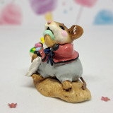 Wee Forest Folk Miniatures M-160 - Mousey's Easter Basket