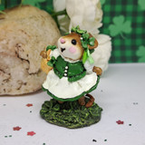 Wee Forest Folk Miniatures M-167 - Colleen O'Green (White)