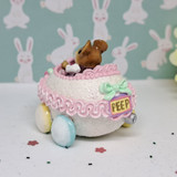 Wee Forest Folk Miniatures M-274 - Easter Eggmobile (Pink) 