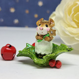 Wee Forest Folk Miniatures M-230 - Little Holly Angel (Green)