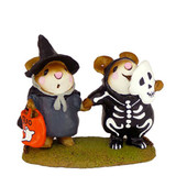 Wee Forest Folk Miniatures M-155 - Littlest Witch & Skeleton Wee Forest Folk Miniatures M-155 - Littlest Witch & Skeleton