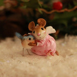 Wee Forest Folk Vintage Snowdrops SA-3 - Loving Angel (Pink)