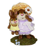 Wee Forest Folk Miniatures M-182 - Miss Daisy (Lavender) 