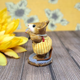 Wee Forest Folk Miniatures M-196a - One Mouse Band (Yellow)