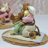 Wee Forest Folk Miniatures M-336 - Rough Rider (Pink)