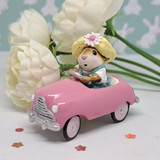 Wee Forest Folk Miniatures M-270a - Pedal Pusher (Pink) 