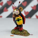 Wee Forest Folk Miniatures M-272 - Lady Bug-a-Boo (Red)