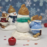 Wee Forest Folk Miniatures M-188 - Snow Buddies (Light Blue) Wee Forest Folk Miniatures M-188 - Snow Buddies (Light Blue)