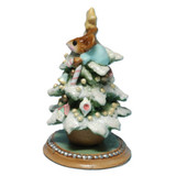 Wee Forest Folk Miniatures M-240a - Tree Alone (Snowy Tree / Blue)